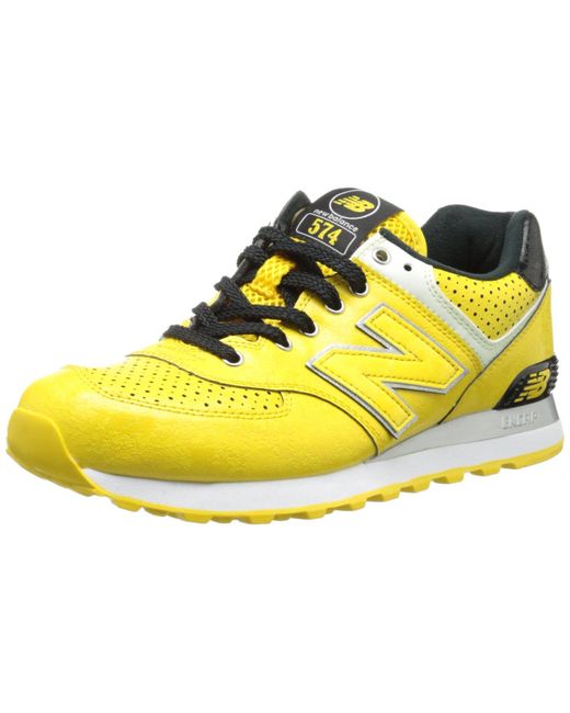New Balance 574 V1 Lace-up Sneaker in Yellow for Men | Lyst