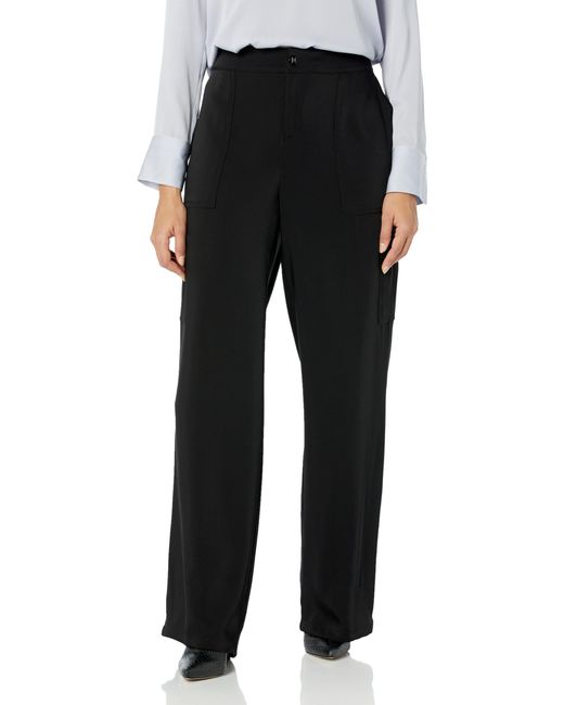 Karl Lagerfeld Paris Sportswear Cargo Pants,black,large