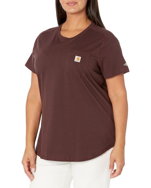 Carhartt Purple Force Relaxed Fit Midweight Pocket T-shirt