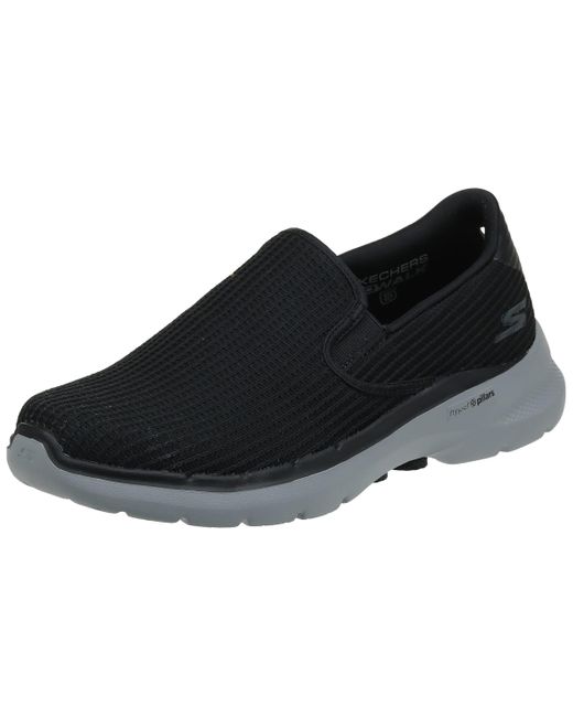 Skechers Synthetic Go Walk 6 - Orva in Black/Grey 2 (Black) for Men - Save  41% | Lyst