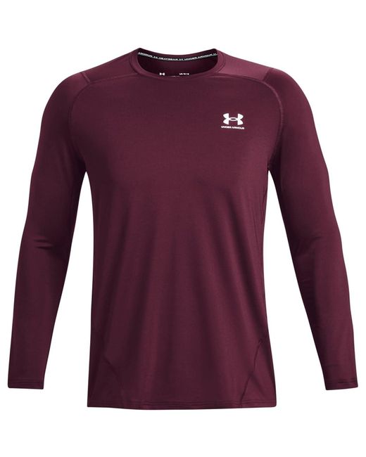 Men's HeatGear® Armour Fitted Long Sleeve Top from Under Armour