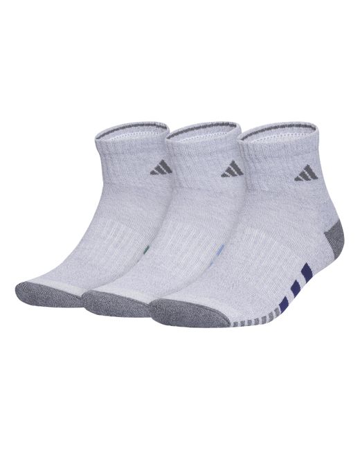 Adidas Purple Cushioned Quarter Socks for men