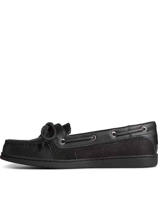 Sperry Top-Sider Black Starfish Boat Shoe