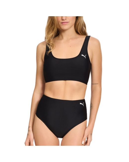 Bikini standard pour femme PUMA en coloris Black