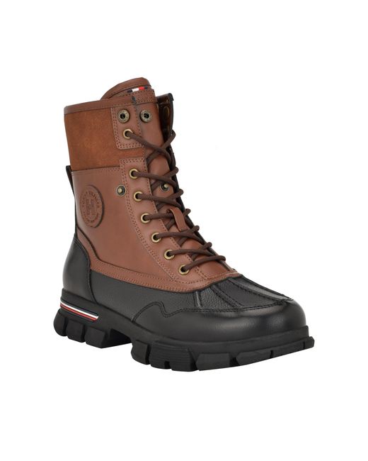 Tommy Hilfiger Ibadan Fashion Boot in Brown for Men | Lyst