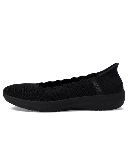 Skechers Black Modern Comfort Cleo-swift Hands Free Slip_ins Loafer Flat