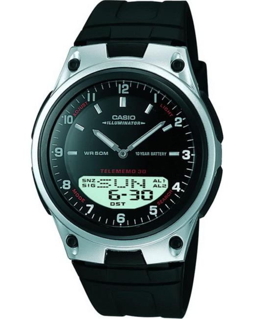 G-Shock Green Aw80 Series | 's Analog-digital Watch | Black | 50m Water Resistance | Multi Alarms | 100 Sec Stopwatch | Countdown Timer | for men