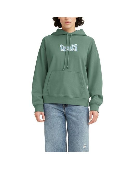 Levi's Green Graphic Hoodie