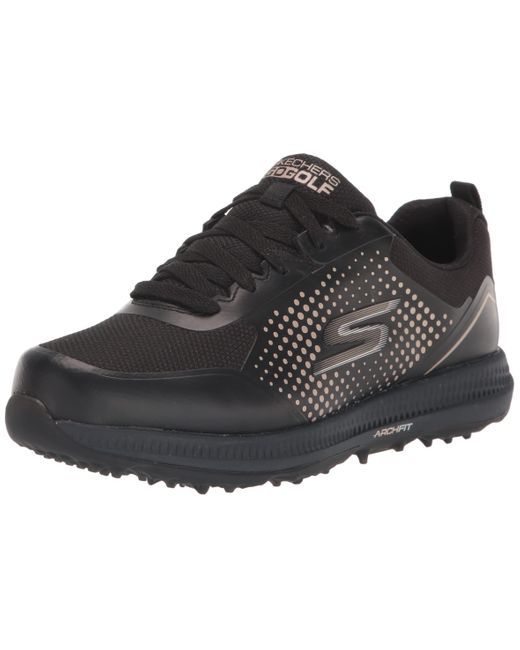 Skechers Go Elite 5 Arch Fit Waterproof Golf Shoe Sneaker in Black Lyst
