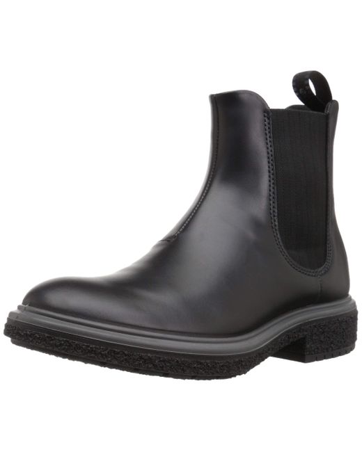 ecco black chelsea boots