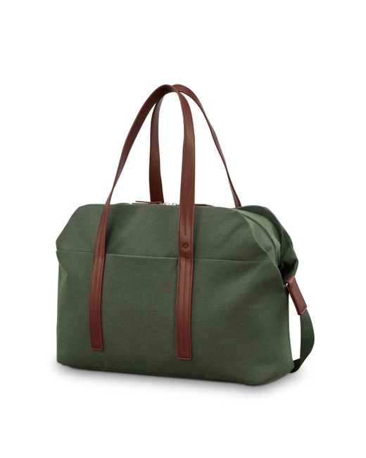 Samsonite Green Virtuosa Weekender Duffel Overnight Bag With Laptop Computer Sleeve