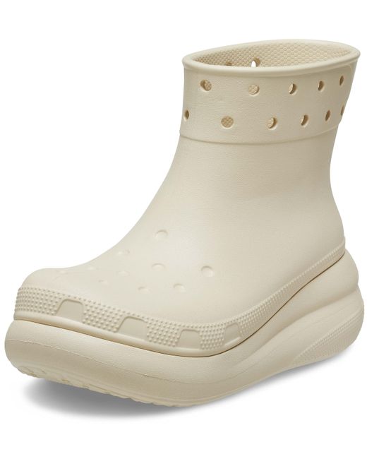CROCSTM Natural Classic Crush Rain Boots