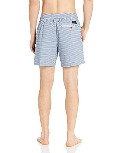 Tommy Hilfiger Swim Trunks Mid Length Inseam in Blue for Men Save 6