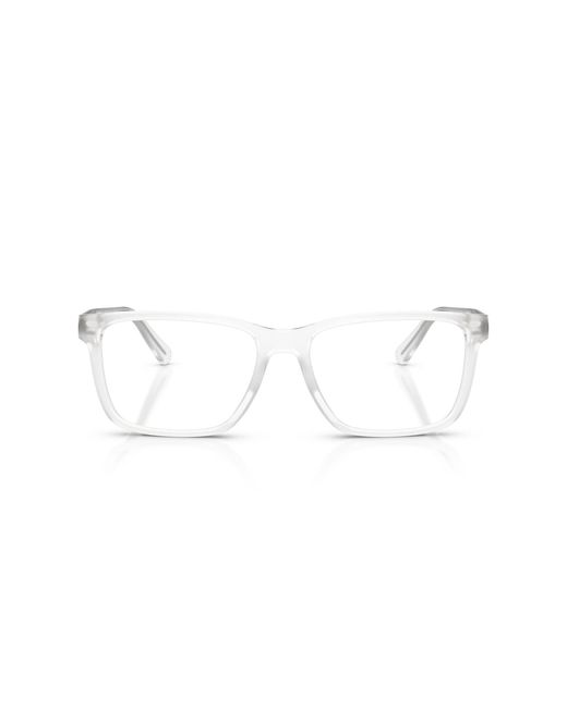 COACH Black Hc6278u Universal Fit Rectangular Prescription Eyewear Frames for men