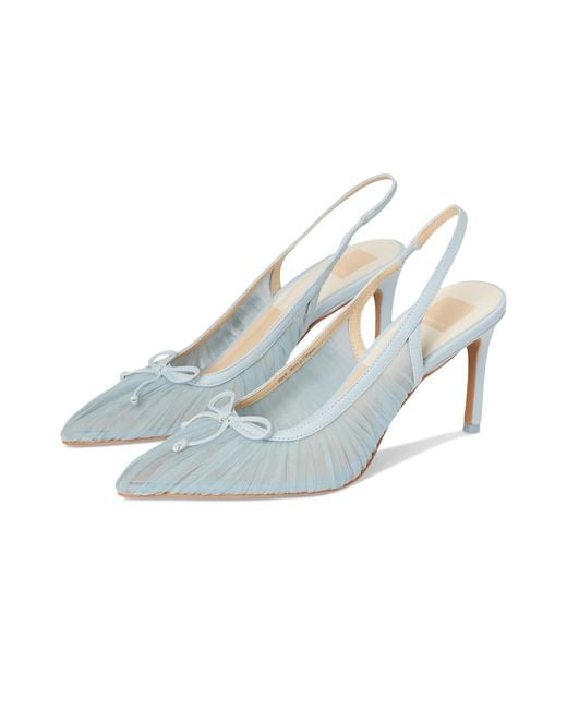 HOT Dolce Vita Blue Mesh Heels Dolce Vita Yela Heel In Blue Lyst