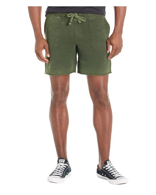 Lucky Brand Green Cloud Soft Fleece Shorts for men