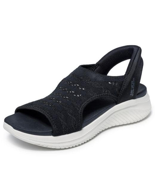 Skechers Blue Ultra Flex 3.0-sun Warmth Hands Free Slip-ins Sandal