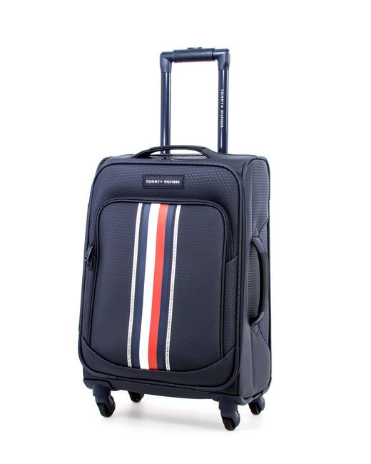 tommy hilfiger suitcase blue