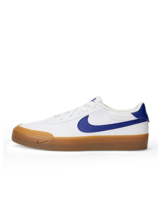 Nike Blue Court Shot Shoes for men