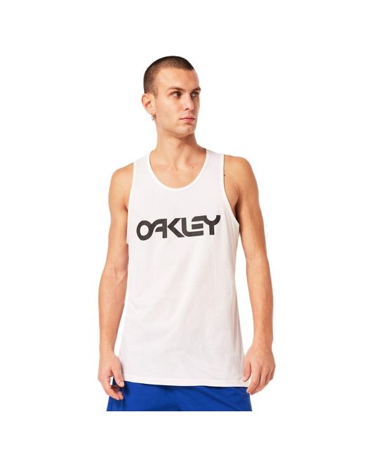 Oakley White Tank Top for men