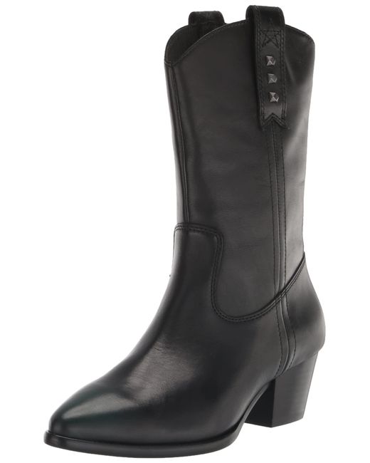 Ash Leather Hooper Fion Boot in Black | Lyst