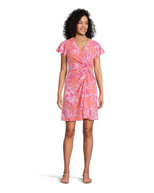 tommy bahama pink linen dress Tommy Bahama Two Palms Collared Linen Shift Dress