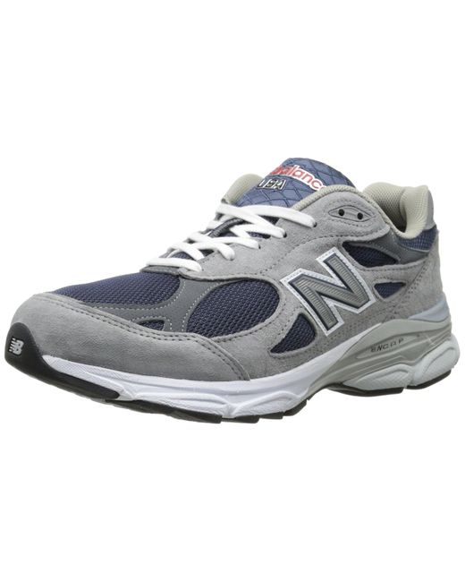 New Balance 990 V3 Running Shoe Sneaker in Gray for Men Lyst