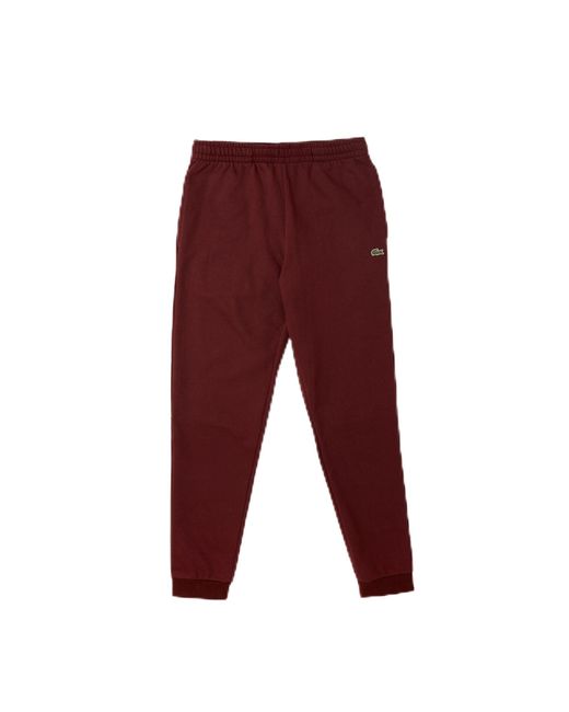 Lacoste 's Tapered Fit Fleece Trackpants for men