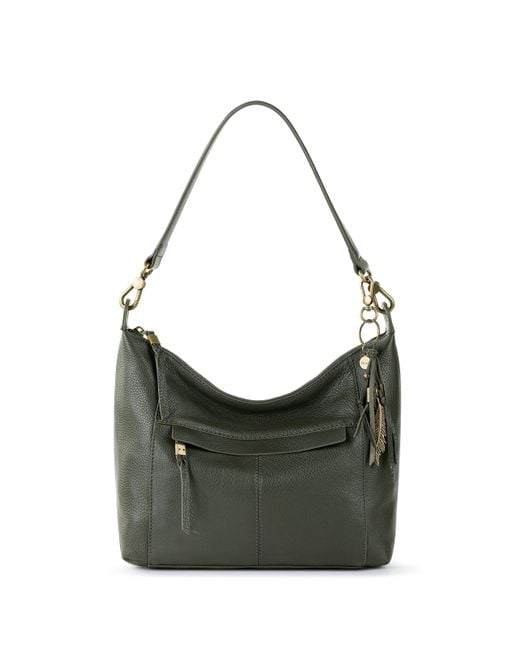 The Sak S Alameda Hobo Bag In Leather in Moss (Black) Lyst
