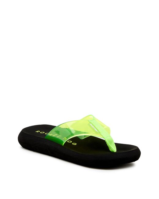 Rocket Dog Green Beach Flip-flop