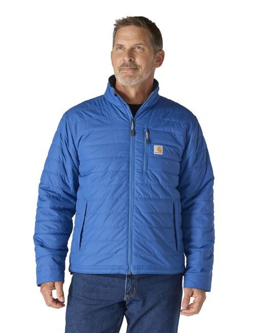 Carhartt Men's Blue Rain Defender Relaxed Fit Lightweight