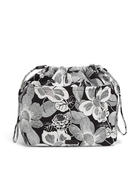 Vera Bradley Womens Signature Cotton Pocket Toiletry Bag Travel