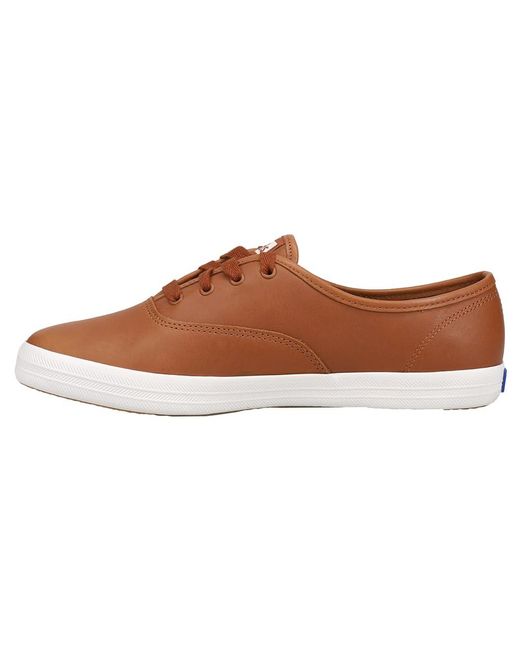 Keds Brown Champion Lace Up Sneaker