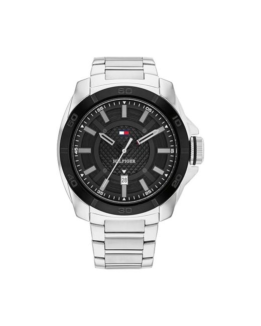 Tommy Hilfiger Metallic Sporty 3h Quartz - Stainless Steel Wristwatch For - Water Resistant Up To 5 Atm/50 Meters - Premium Fashion Timepiece - Bold for men