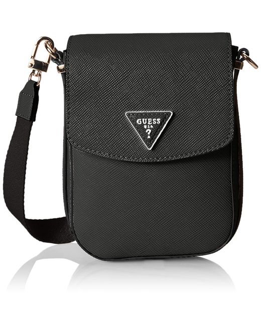 Guess Brynlee Mini Convertible Backpack in Black Lyst