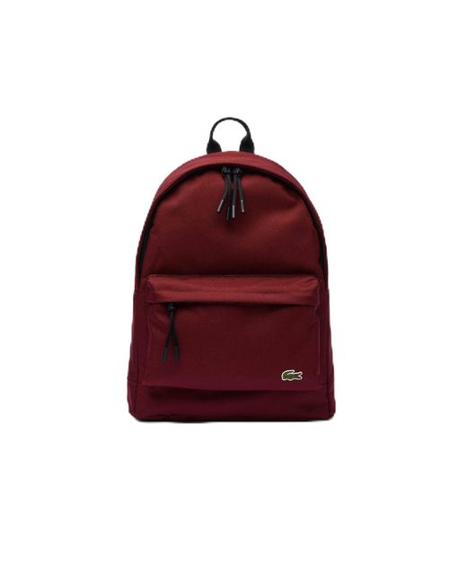 Lacoste Red Backpack for men