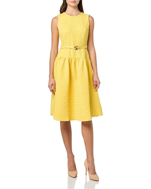 karl lagerfeld paris women's jacquard a-line dress Karl Lagerfeld Paris Women's Textured Jacquard A-Line Dress