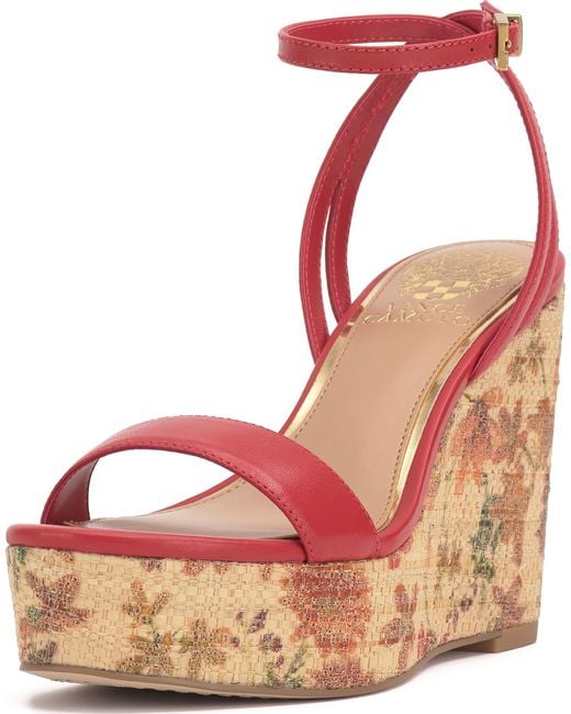 Vince Camuto Pink Emrey Wedge Sandal