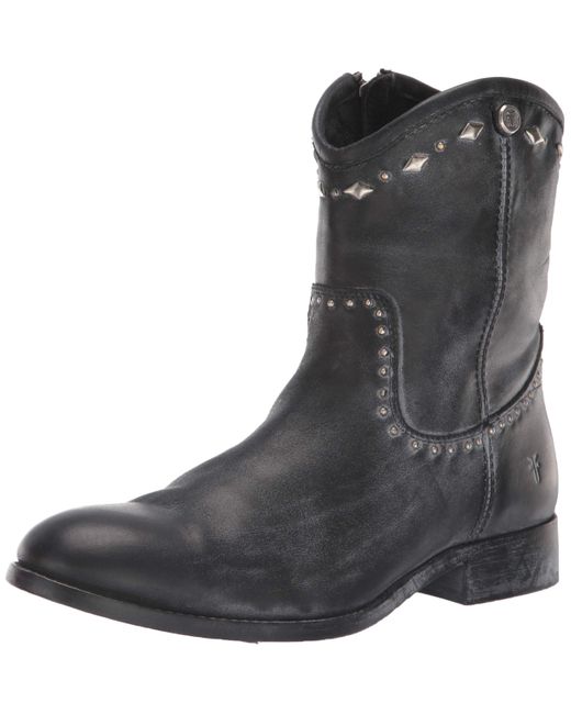 frye melissa stud short boot