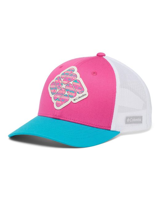 Columbia Pink Youth Snap Back