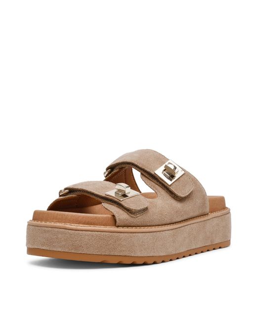 Steve Madden Brown Bigschmona Sandal
