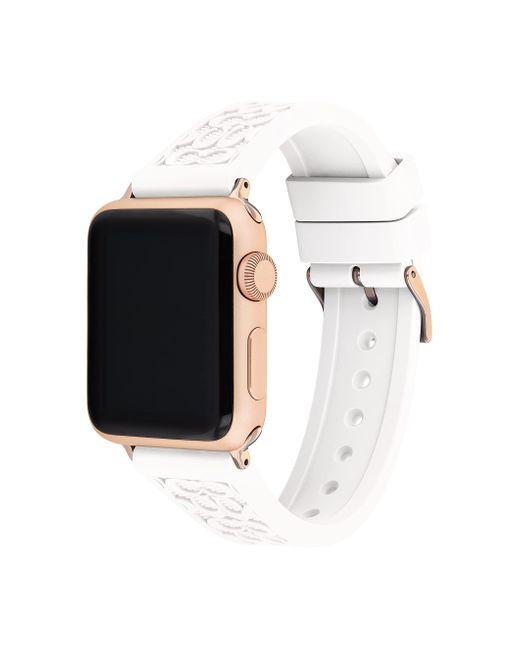 COACH Black Apple Watch Strap | Elevate Your Look And Customize Your Timepiece