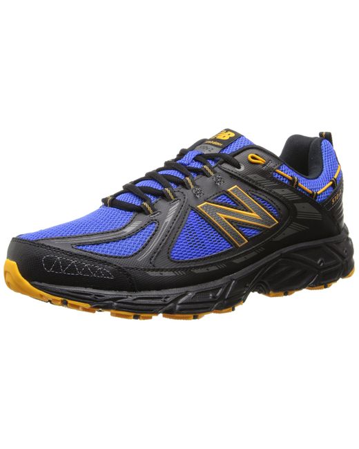 New Balance 510 V2 Trail Running Shoe in Black/Blue (Black) | Lyst