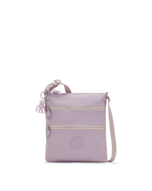 Kipling Purple Keiko Crossbody Mini Bag Leichte Verstellbare Geldbörse Durable Shoulder Sling