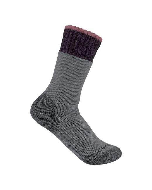 Carhartt Gray Womens Extremes Cold Weather Boot Dress Socks