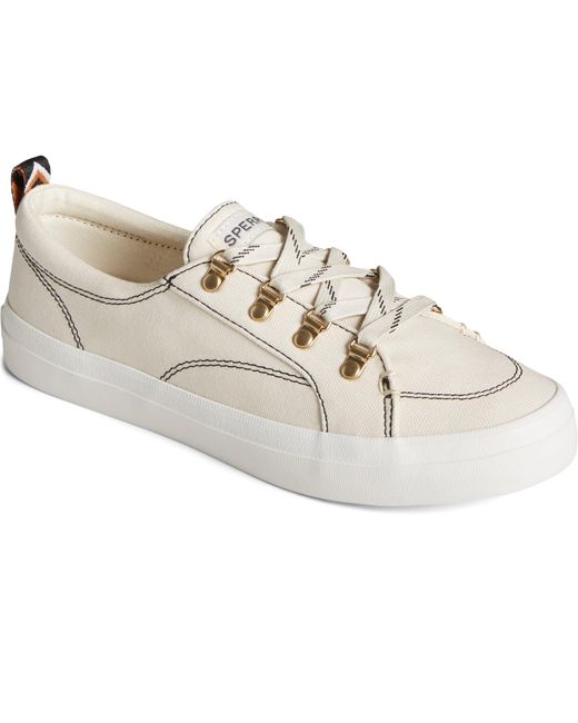 Sperry Top-Sider White Crest Vibe Sport Shoes 10 M (B) Cotton