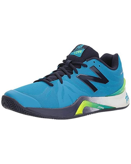 New Balance Blue 1296v2 Tennis Shoe for men