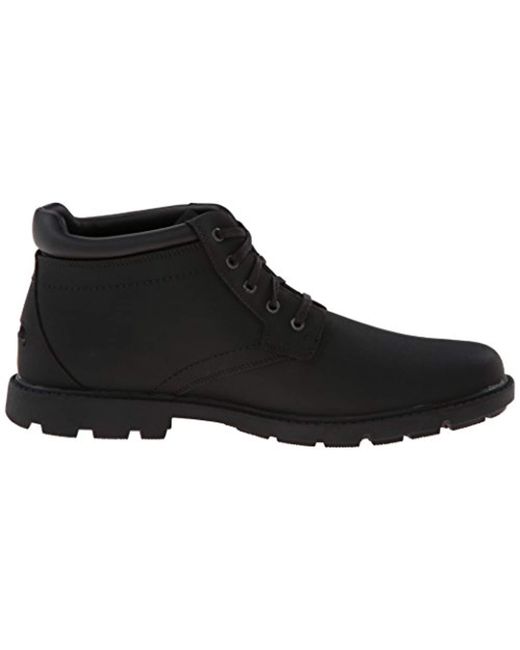 Rockport Leather Waterproof Storm Surge Toe Boot in Black for Men - Save 31% - Lyst