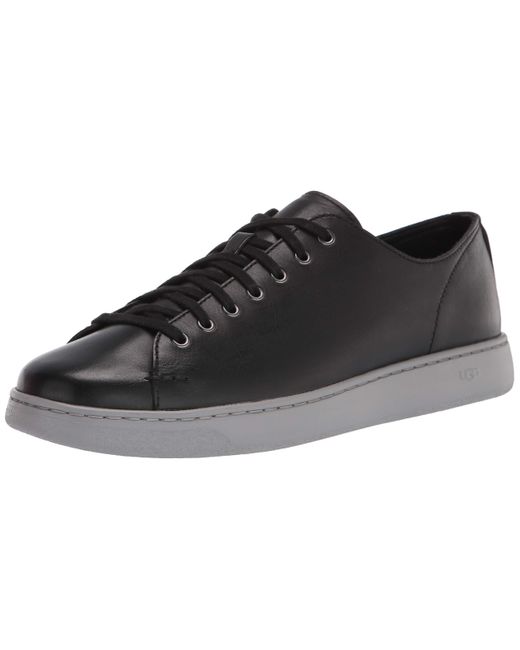 UGG Leather Pismo Sneaker Low Sneaker in Black Leather (Black) for Men ...