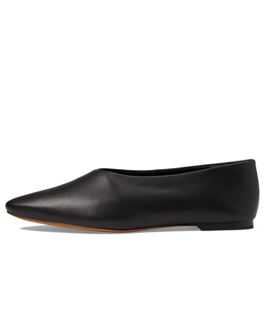 vince behati leather flat